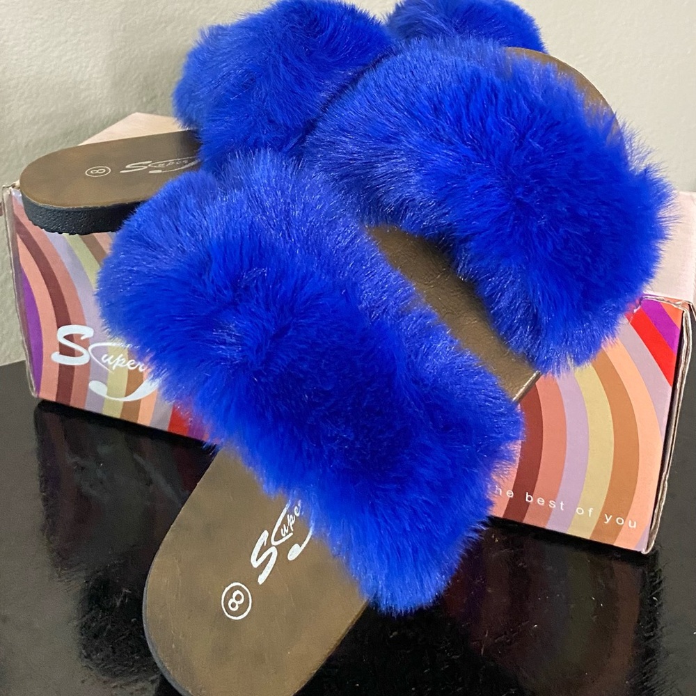 Blue Fur Slides